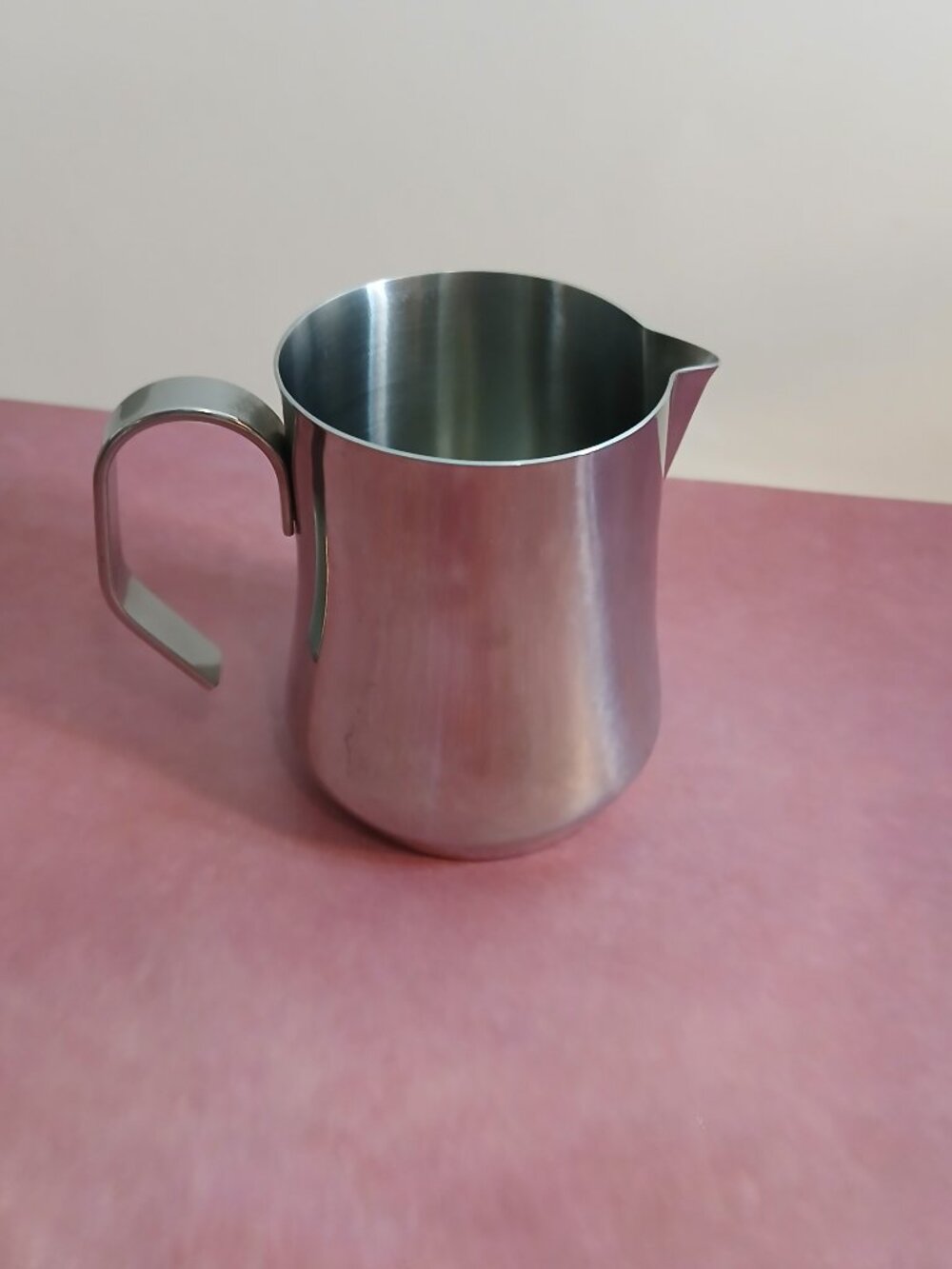 DeLonghi Stainless Steel Milk Frothing Pitcher/Creamer 8 oz-Italy - Picture 3 of 7